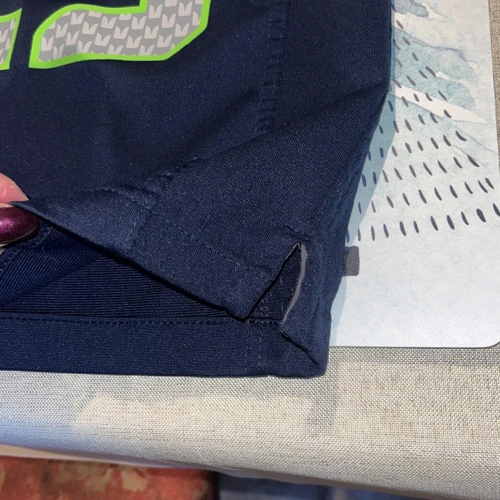 Seattle Seahawks Football Jersey Blue Green Kid's M Boy Girl NFL #29 THOMAS III